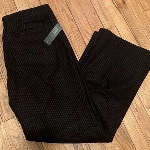 Banana Republic Striped Wool Trousers